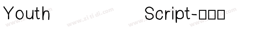 Youth Script字体转换
